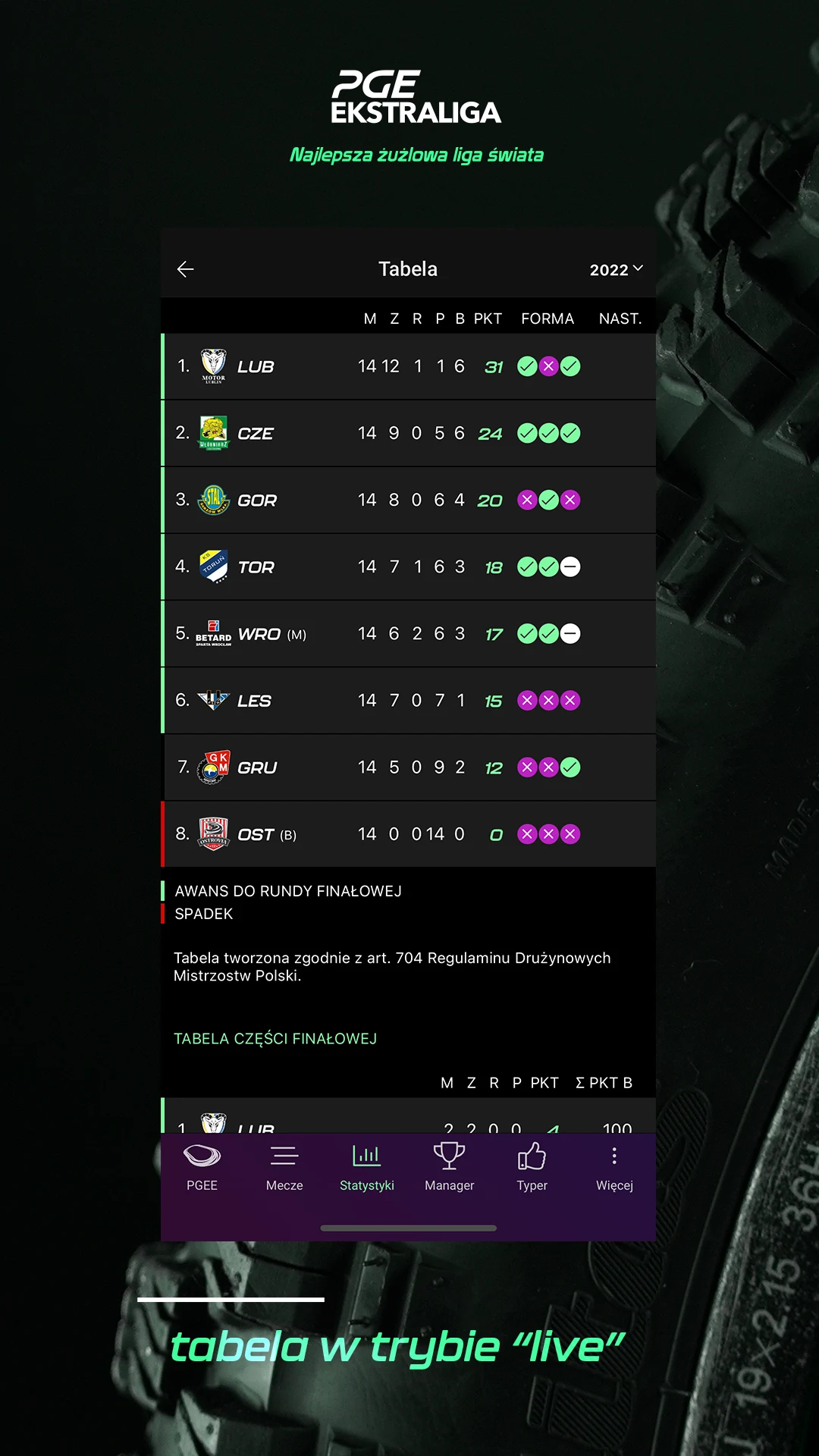PGE Ekstraliga screenshot